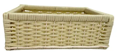 Rectangular Wicker Display Basket