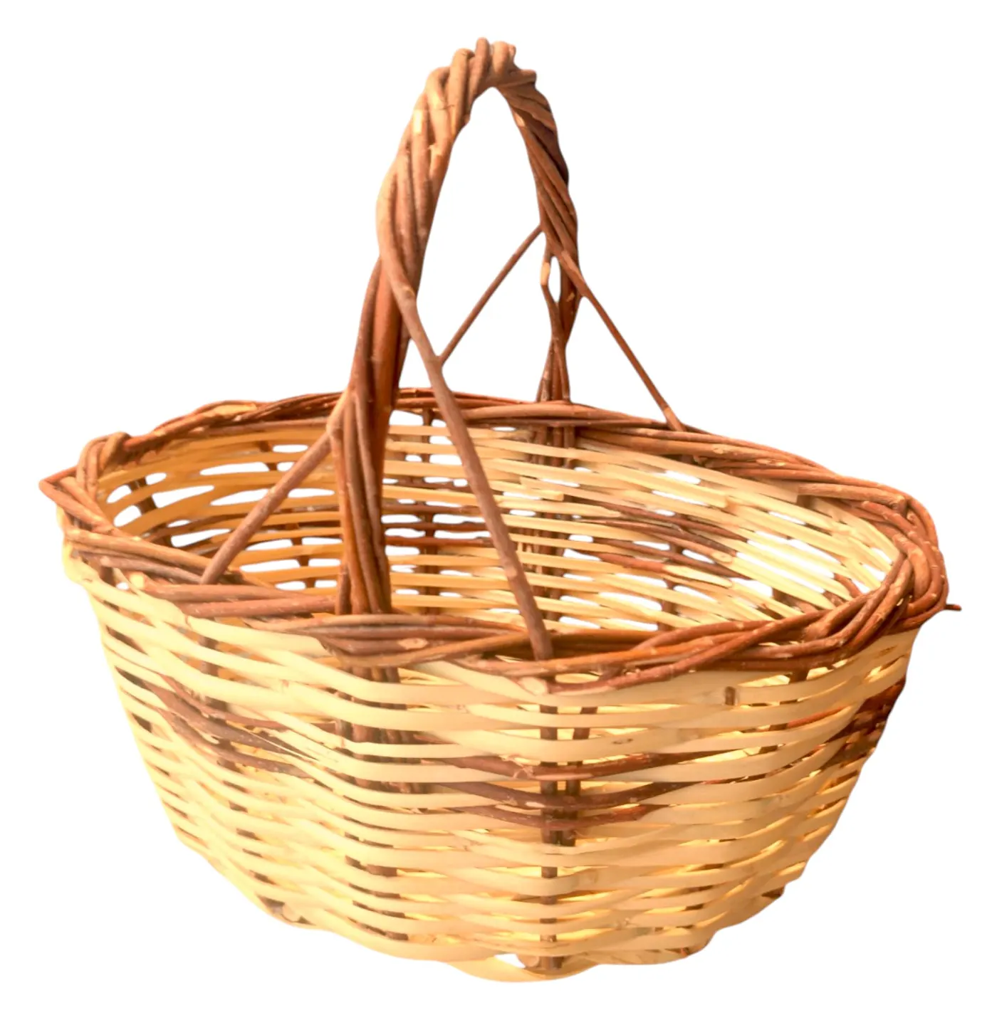 Patterned Oval Garden Basket, image 2 of 2